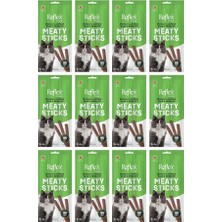 Reflex Plus Meaty Sticks Tavuklu ve Ördek Etli Tahılsız Kedi Ödül Çubuğu 15GR (3lü) x 12 Paket