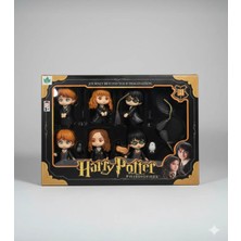 Ziventa Harry Potter Figür Seti 6’lı Mini Koleksiyon Oyuncak Seti – Harry Hermione Ron Mini Dekoratif Figür Kutu Seti