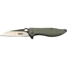 Hsc Bilişim Crkt Lotus 1265 Gri Kamp / Outdoor Çakı 18CM - Yarı Otomatik, Kemerlikli, Kutulu