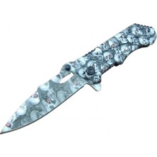 Hsc Bilişim Kamuflaj Çakı 22 cm Kamp / Outdoor Çakı