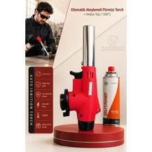 Transformacion Eco Pürmüz Torch, Otomatik Ateşlemeli Şaloma + Hediye Tüp  723256