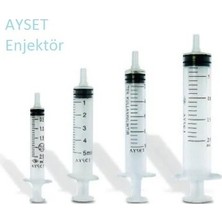 Ayset Enjektör 5 cc Yeşil 20 Adet