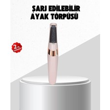 Hsc Bilişim USB Şarjlı Ayak Törpüsü Nasır Temizleyici Elektrikli
