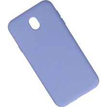 Galaxy J7 Pro / J730 Kılıf Nano Içi Kadife Silikon - Lila
