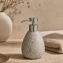 Index Store Terrazzo Desenli Sıvı Sabunluk Çok Renkli Seramik 9X16 cm
