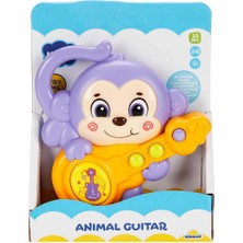 Sinerjim Minibo Sesli ve Işıklı Gitar Çalan Maymun