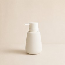 Index Store Sıvı Sabunluk Beyaz Abs Seramik 8X15 cm