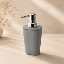 Index Store Sıvı Sabunluk Gri Kare Plastik 7X17 cm