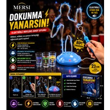 Mersi Shop Dokunma Yanarsın Shot Oyunu Elektrikli Refleks Parti Oyunu 23 cm
