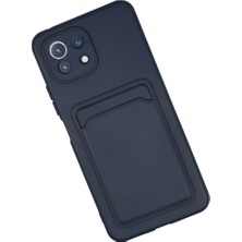 Colezium Mi 11 Kılıf Kelvin Kartvizitli  - Lacivert