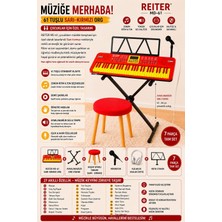 Reiter MD61 Tabure Stand Kulaklık Hediye Piyano Org