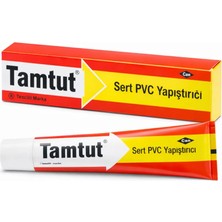 TamTut Sert PVC Yapıştırıcı 50gr – Güçlü Boru Bağlantı Tutkalı