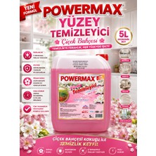 Powermax Çiçek Bahçesi Genel Yüzey Temizleyici 5 Lt Çok Amaçlı Temizlik