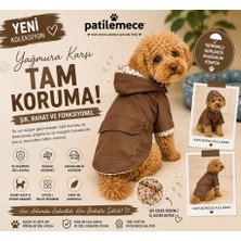 Patilemece Kahverengi Yağmurluk