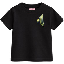 Rabona Fashion 12 Numara Sarı Lacivert Bayrak Aşkı Çocuk T-Shirt