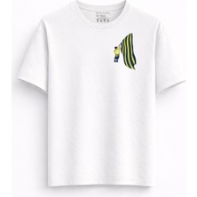 Rabona Fashion 12 Numara Sarı Lacivert Bayrak Aşkı T-Shirt