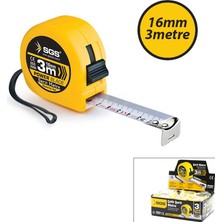 Nemere 12 Adet 3mt x 16MT Stoplu Şerit Metre (4887)