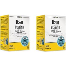 Ocean Vitamin D3 1000 Iu Damla 50 ml 2 Adet
