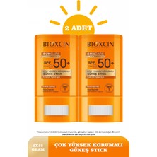 Bioxcin Sun Care Çok Yüksek Korumalı Stick Güneş Kremi SPF50+ 2 x 15 G