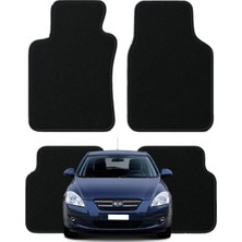Kia Ceed 1. Nesil (2006-2012) Özel Kesim Tam Uyumlu Lüx Oto Halı Paspas