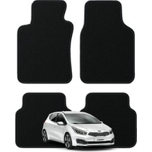 Kia Ceed 3. Nesil (2018-2026) Özel Kesim Tam Uyumlu Lüx Oto Halı Paspas