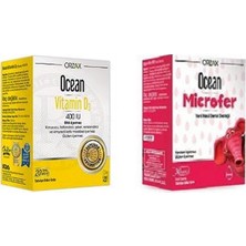 Ocean D3 Vitamini 400 Iu 20ML + Ocean Microfer Damla 30ML