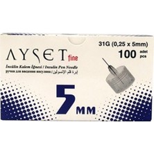 Ayset Fine Iğne Ucu 31G 0.25 x 5mm