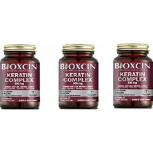 Bioxcin Keratin Komplex 500 Mg 60 Tablet 3 Lü Paket
