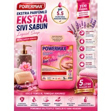 Powermax Extra Sıvı Sabun 5 Lt El Temizliği Için Ekonomik Boy
