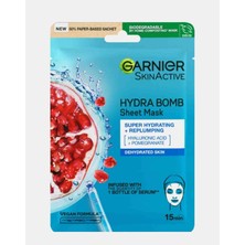 Garnier Nem Bombası Canlandırıcı Kağıt Yüz Maskesi 28 gr