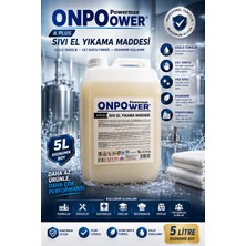 Powermax Onpower A+ Sıvı Sabun 5 Lt El Temizliği Için Ekonomik Boy