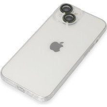 Artcrelier iPhone 14 Kılıf Luko Lens Silikon - Yeşil