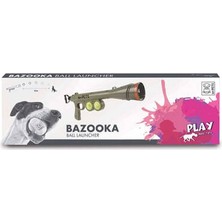 Artcrelier Bazooka Top Fırlatıcı Köpek Oyuncağı Yeşil 19X9,5X60 cm