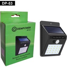 Ata Store Sensörlü Güneş Enerjili LED Lamba