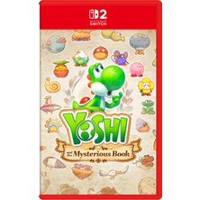 Nintendo Yoshi And The Mysterious Book - Switch 2 - Fiziki Kartuş Oyun Gönderilir