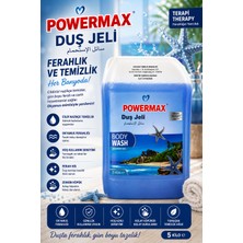 Powermax Duş Jeli 5 Lt Günlük Vücut Temizliği Için Ekonomik Boy