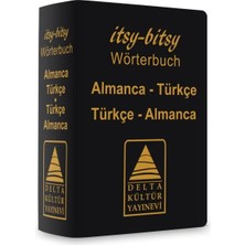 Delta Kültür Almanca Türkçe - Türkçe Almanca Mini Sözlük