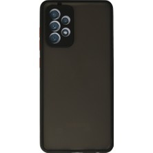 Artcrelier Galaxy A72 Kılıf Montreal Silikon Kapak - Siyah