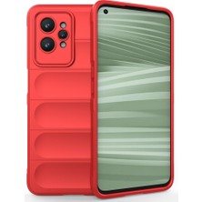 Artcrelier Realme Gt2 Pro 5g Kılıf Optimum Silikon - Kırmızı