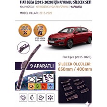 AutoBase Fiat Egea Ön Cam Silecek Takımı 2015-2020