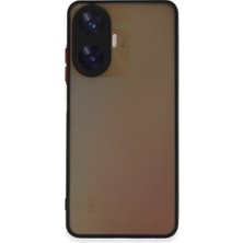 Artcrelier Realme C55 Kılıf Montreal Silikon Kapak - Siyah