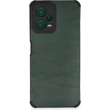 Artcrelier Redmi Note 12 5g Kılıf Loop Deri Silikon - Yeşil
