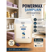 Powermax Şampuan 5 Lt Günlük Saç Bakımı Için Ekonomik Boy