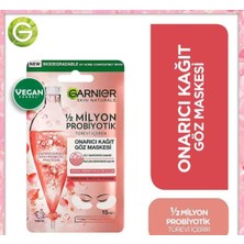 Garnier Skin Naturals Onarıcı Kağıt Göz Maskesi 1/2 Milyon Probiyotik Türevi İçeren Vegan Formül