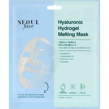 Dermal Korea Seoul Face Hyaluronic Hydrogel Eriyen Yüz Maskesi 34 gr