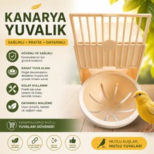 Peturunsatis Kanarya Dış Yuvalık ( Plastik Kahve )