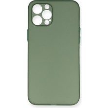 Artcrelier iPhone 12 Pro Max Kılıf Pp Ultra Ince Kapak - Yeşil