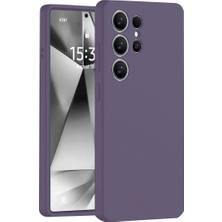 Artcrelier Galaxy S25 Ultra Kılıf Nano Içi Kadife Silikon - Mor