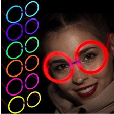 Artcrelier Glow Stick Yuvarlak Gözlük 12 Adet