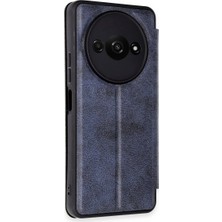 Colezium A3 4g Kılıf Flip Cover - Lacivert